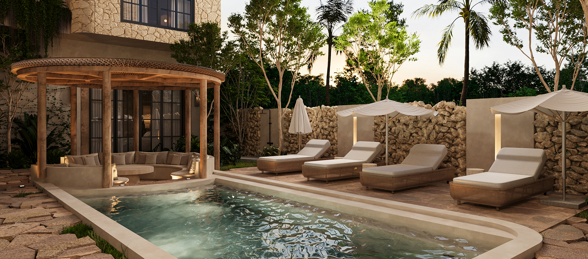 Villa Enso Haven / Horizon – Tulum Mexico