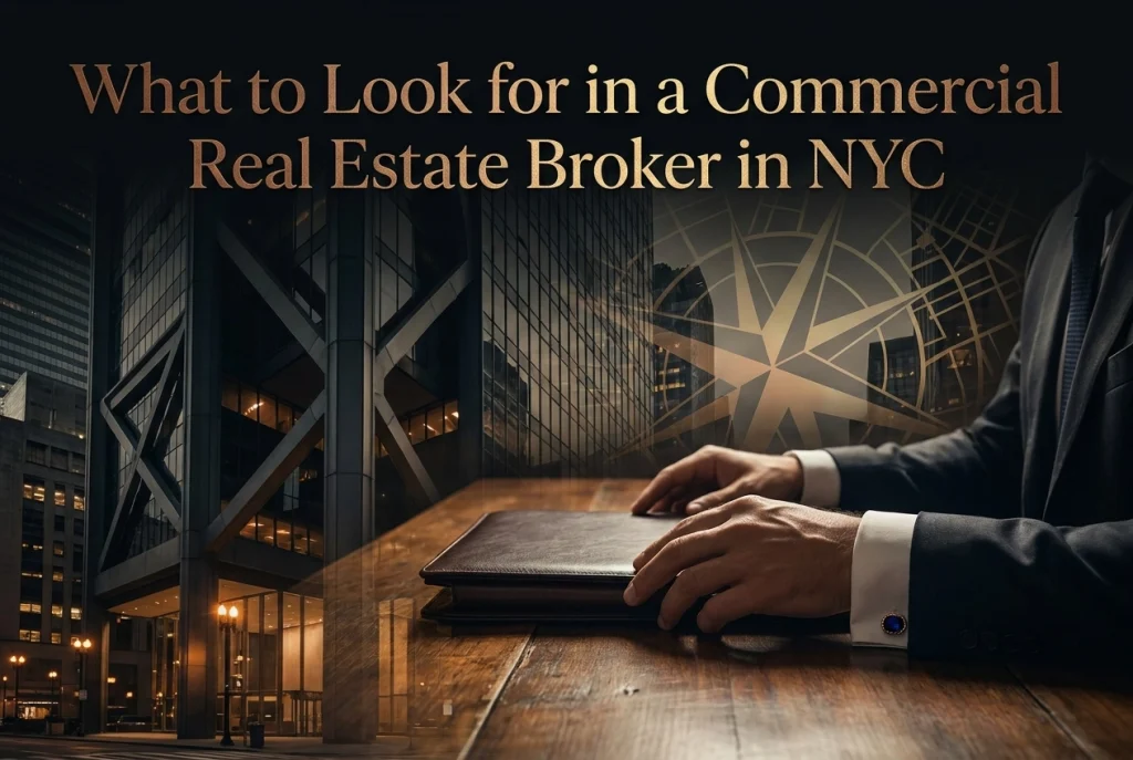 What to Look for in a Commercial Real Estate Broker in NYC