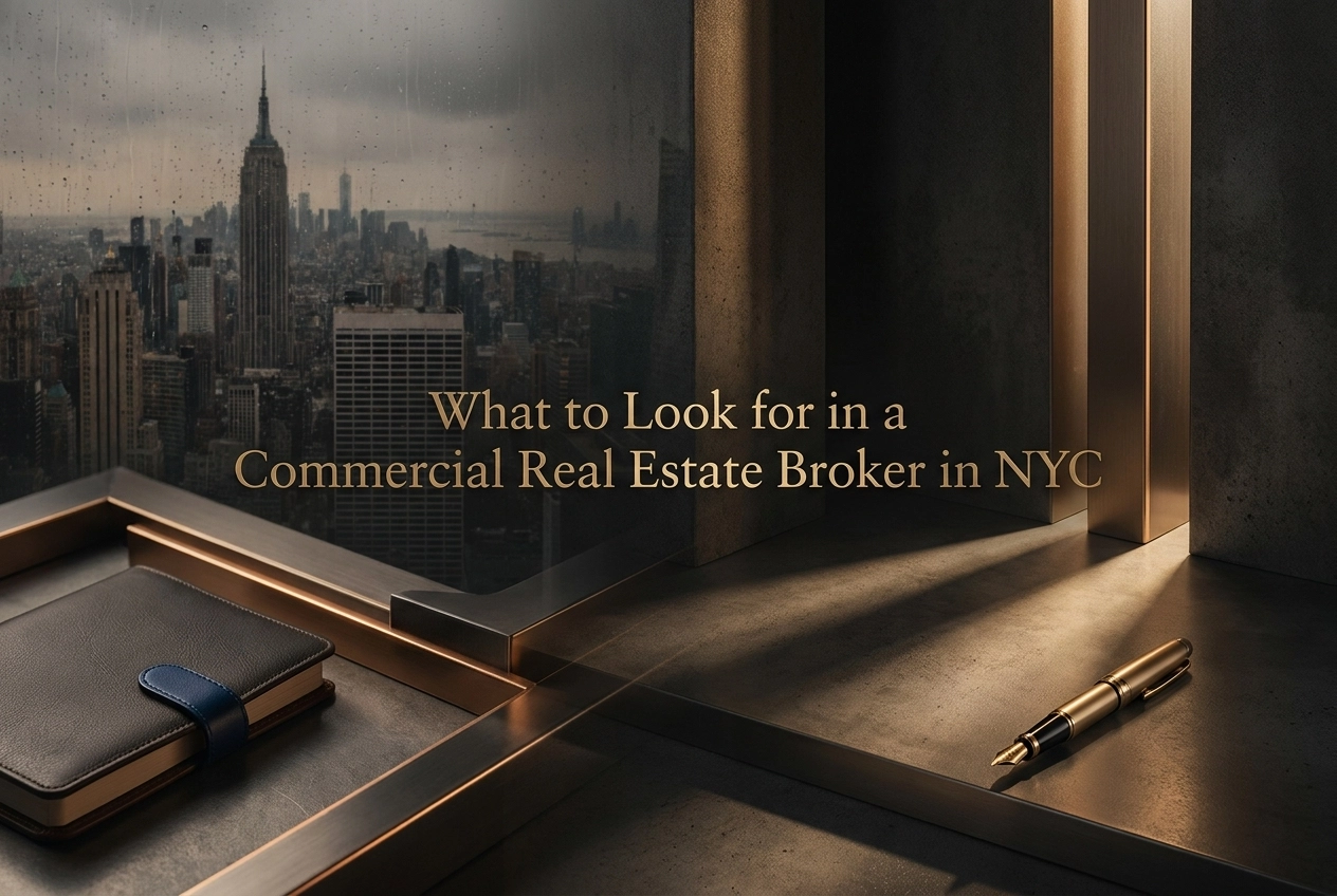 What to Look for in a Commercial Real Estate Broker in NYC