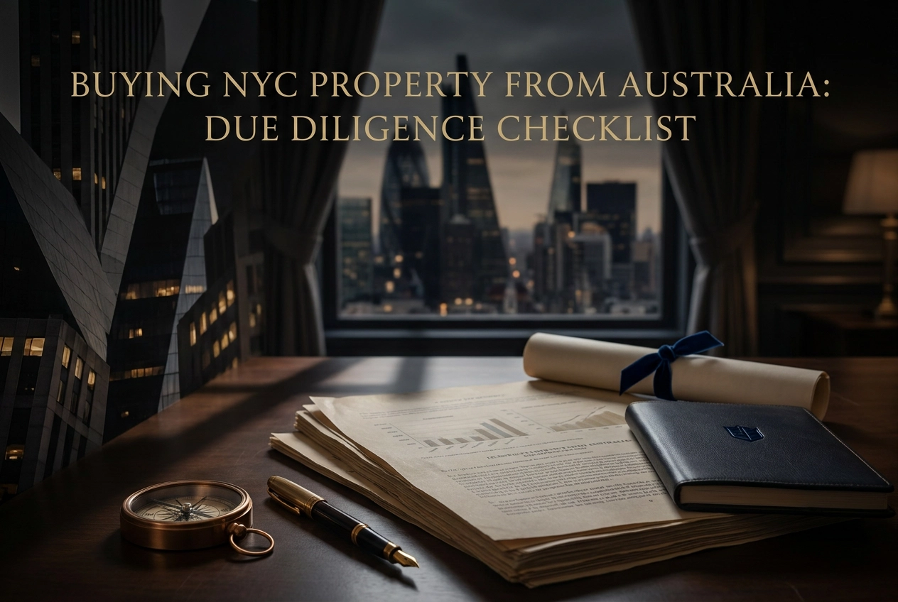Buying NYC Property From Australia: Due Diligence Checklist